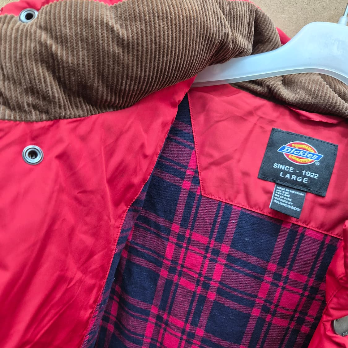 디키즈 후드 패딩 조끼 상품이미지3