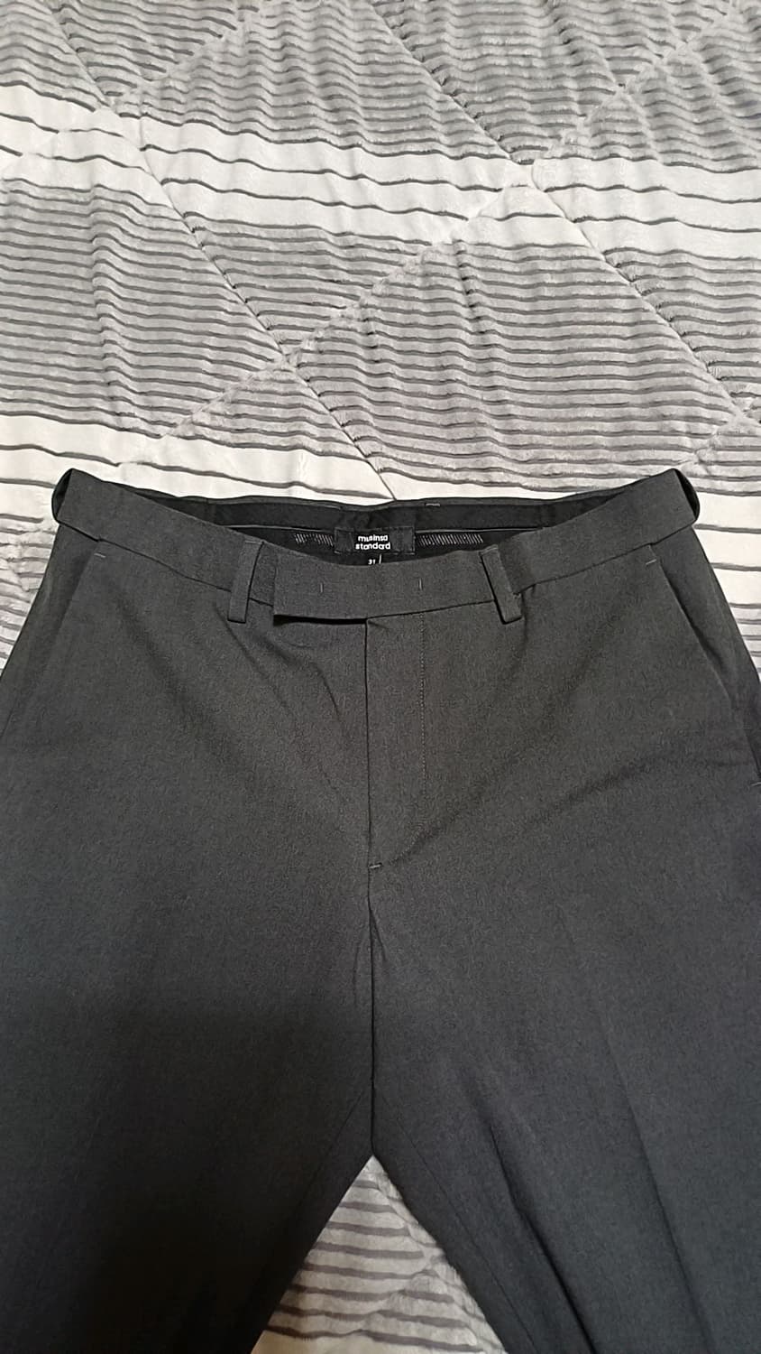 무신사 슬랙스 31인치 기장105 상품이미지2