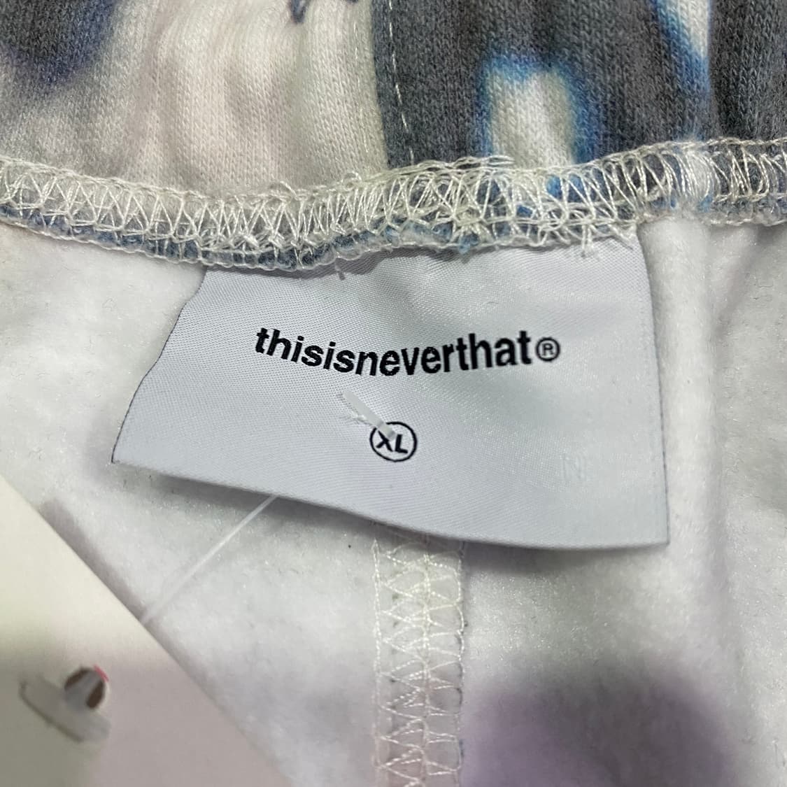 디스이즈네버댓 그래피티 아이보리 스웻 팬츠 B3610 상품이미지4