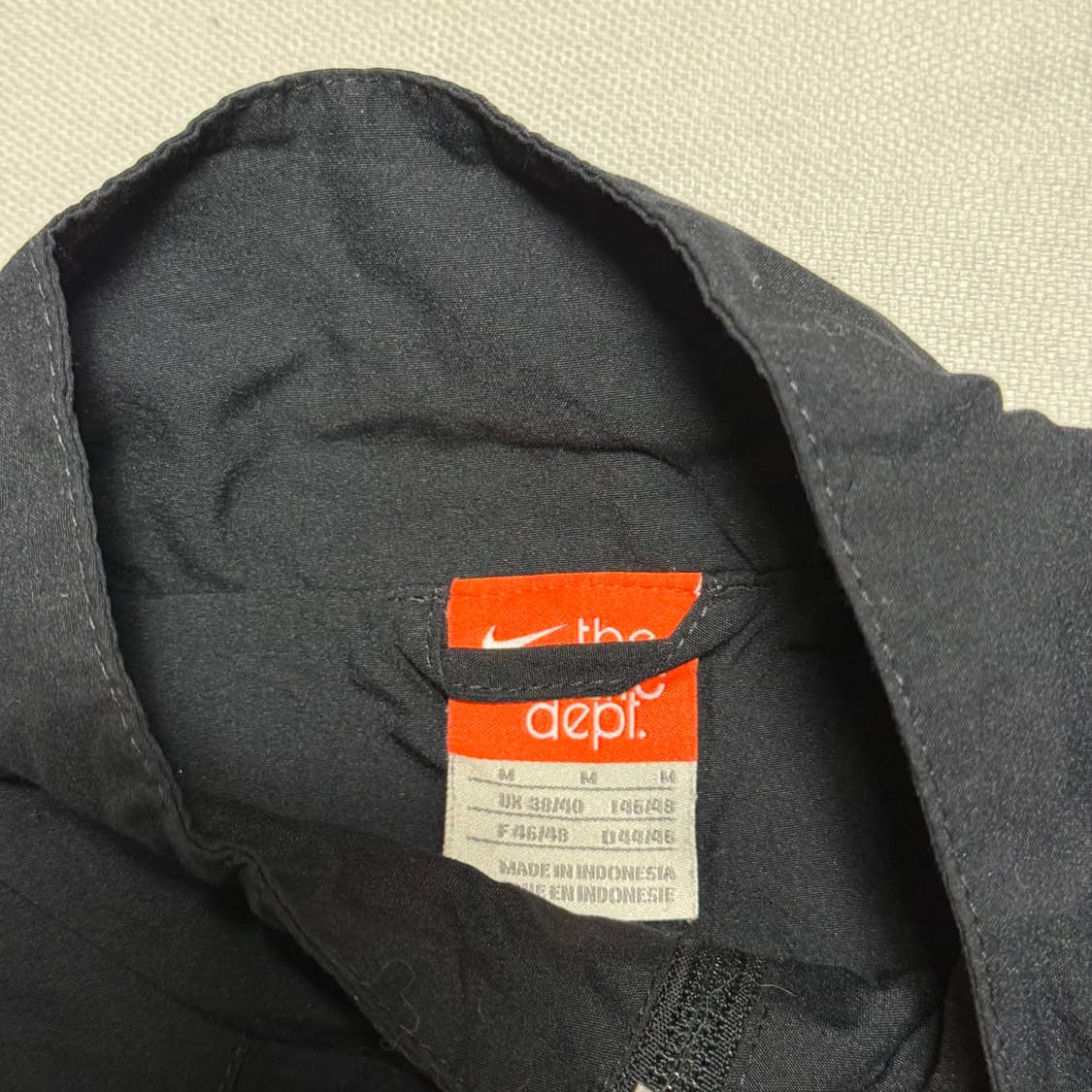 M 나이키 솔로 스우시 블랙 자켓 상품이미지4