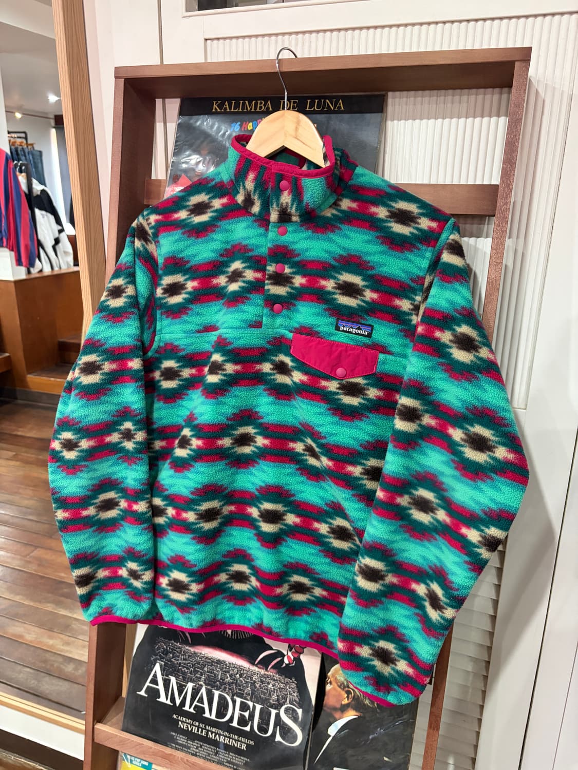 J21 파타고니아 신칠라 아즈텍 스냅티 플리스 M 상품이미지1