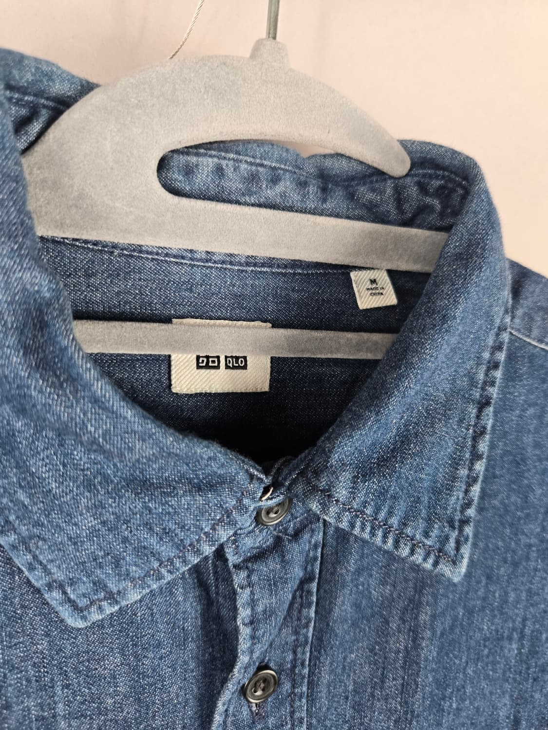 [무료배송]유니클로 M 남성 데님 셔츠 상품이미지6