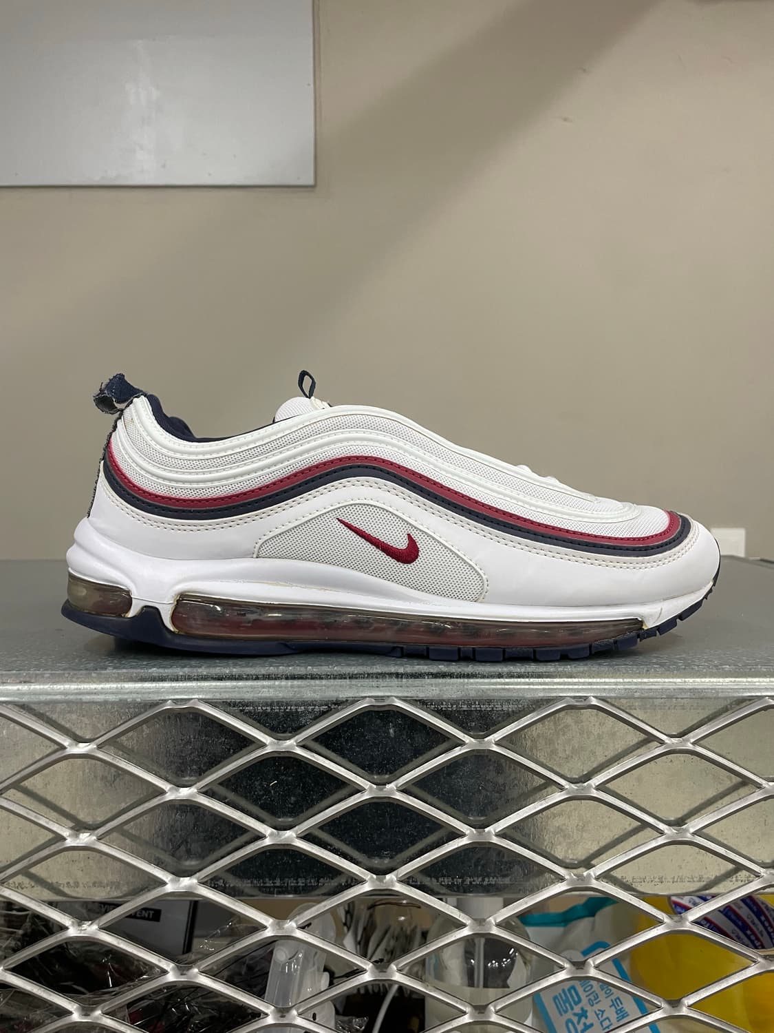 나이키 에어맥스 97 화이트 블랙 실버 285 상품이미지4