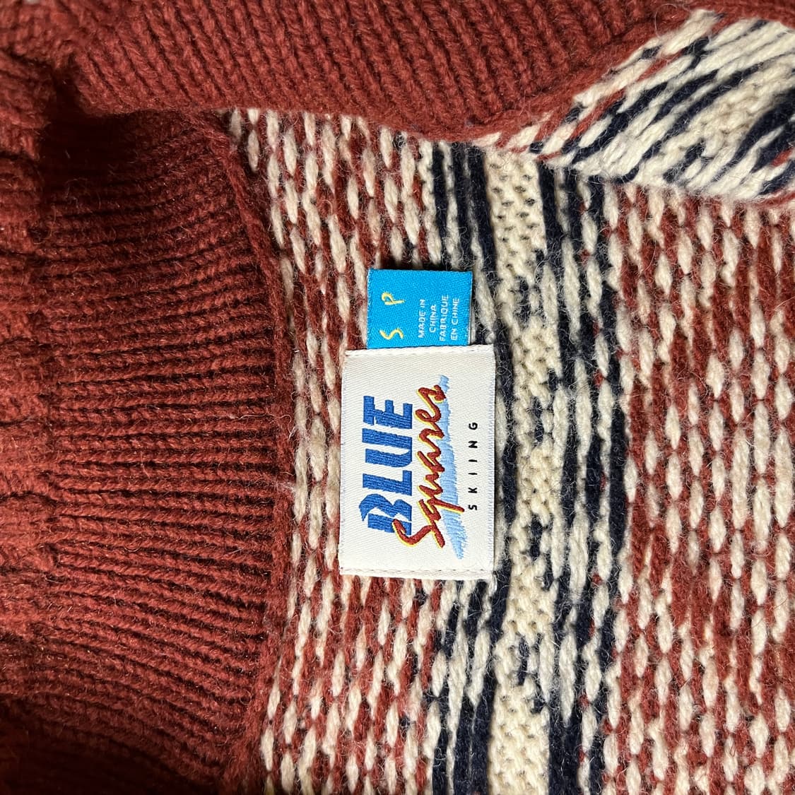 빈티지 니트 집업 상품이미지5