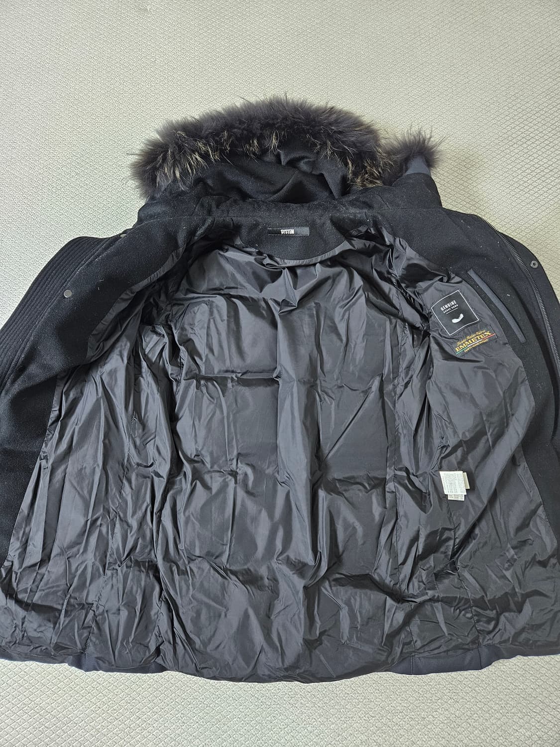 시스템옴므 다운패딩 구스다운 95 상품이미지3