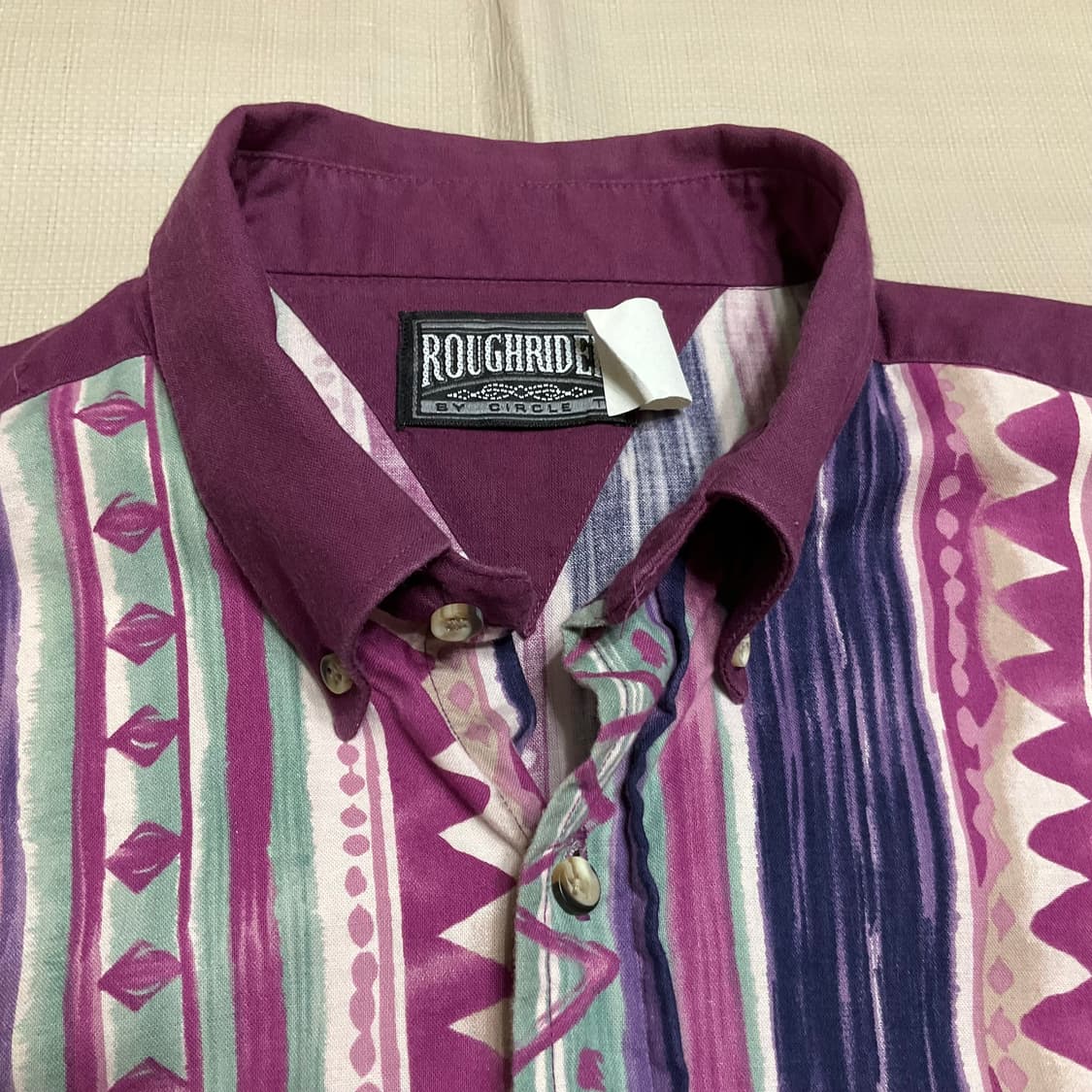 빈티지 에스닉 패턴셔츠 상품이미지3