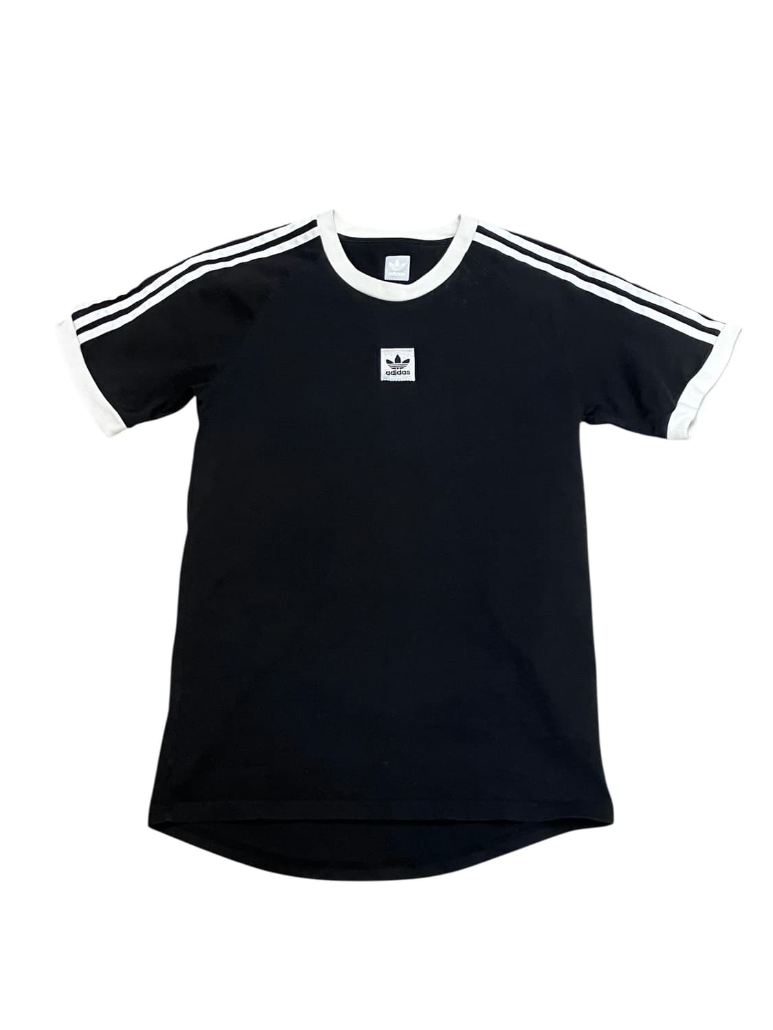 아디다스 삼선 반팔 티셔츠 블랙 M #csz3094 상품이미지3
