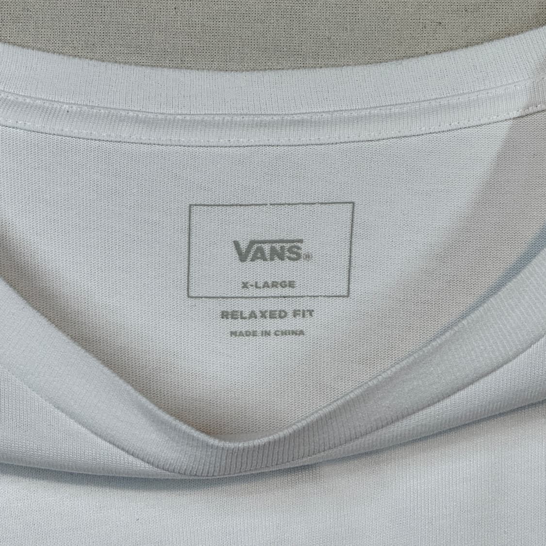 XL) 반스 Vans 프린팅 반팔 티셔츠 화이트 상품이미지6