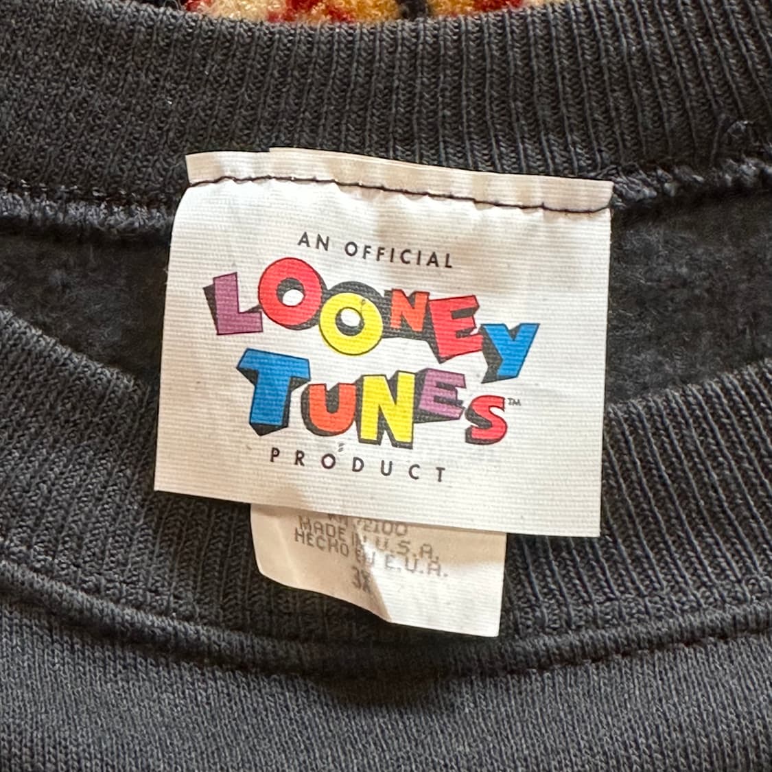 90s 루니툰즈 '힙합 트위티' 50/50 맨투맨 - 3XL 상품이미지6