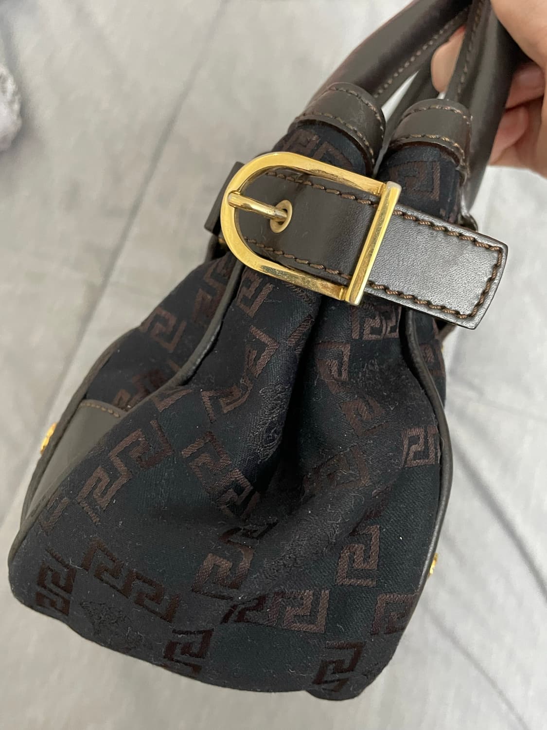 베르사체 Versace 메두사 패턴 토트백 y2k 상품이미지7