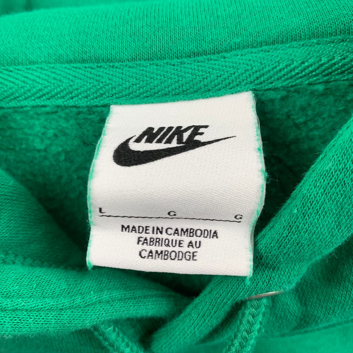 나이키 퓨추라 부클 자수로고 그린 후드티 상품이미지6