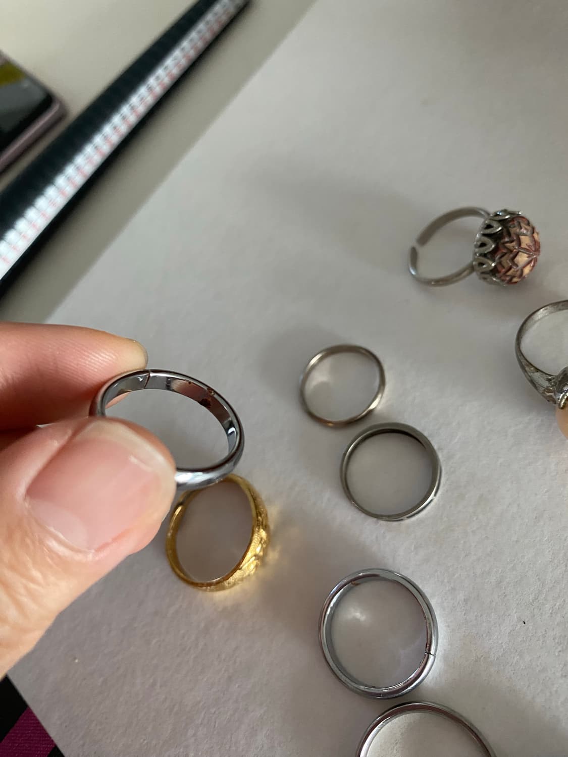 빈티지 반지 일괄 상품이미지5