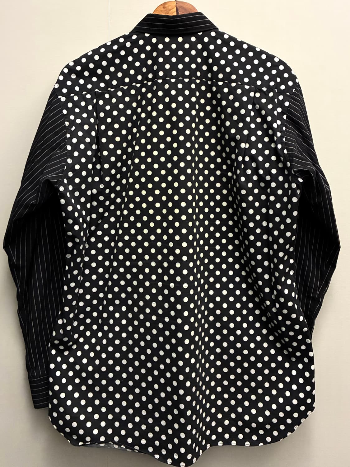 (M)14s 꼼데가르송 x 슈프림 핀스트라이프 도트 포켓 셔츠 상품이미지7