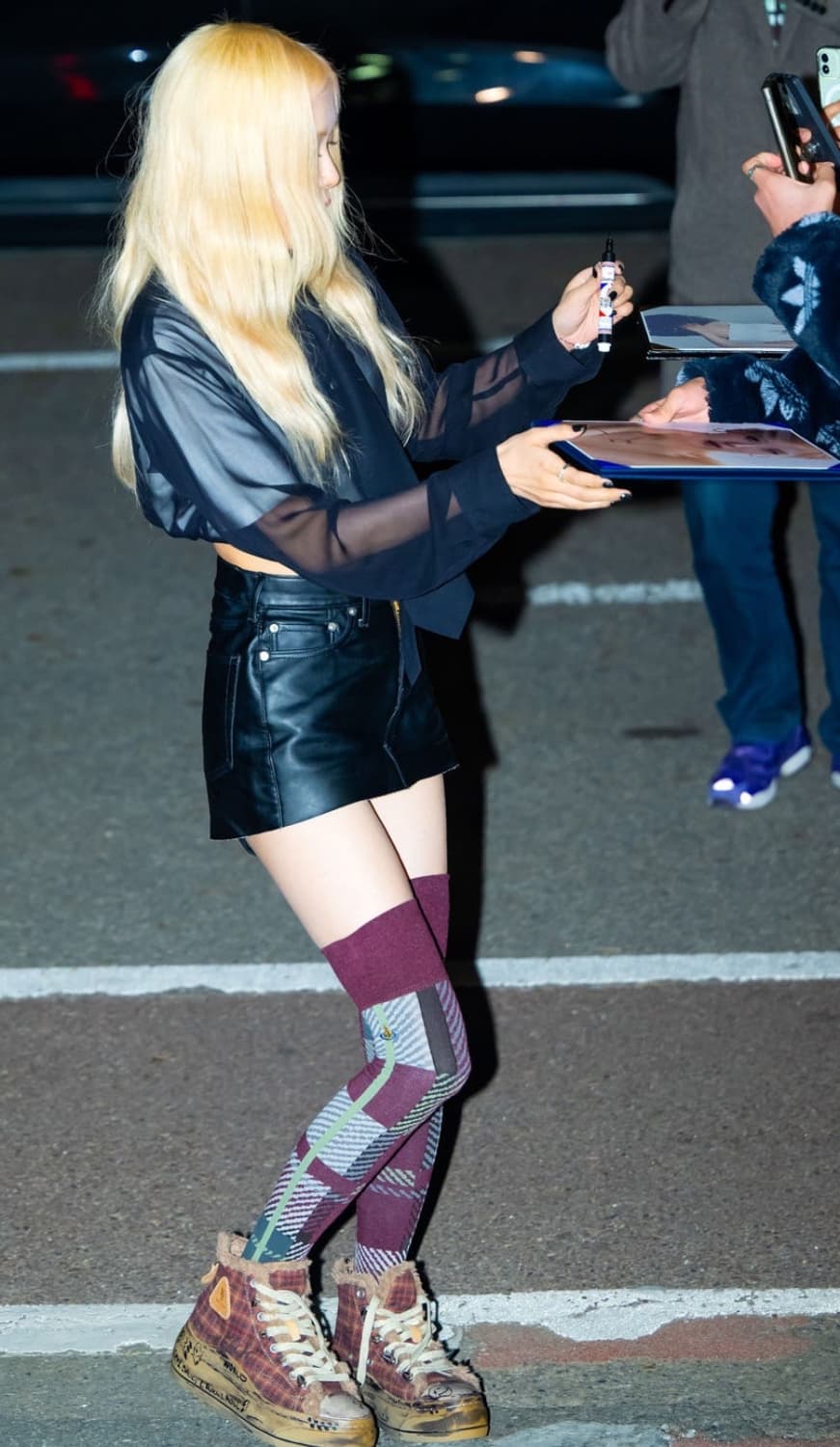 R13 레드 커트 하이탑 스니커즈 245 상품이미지2