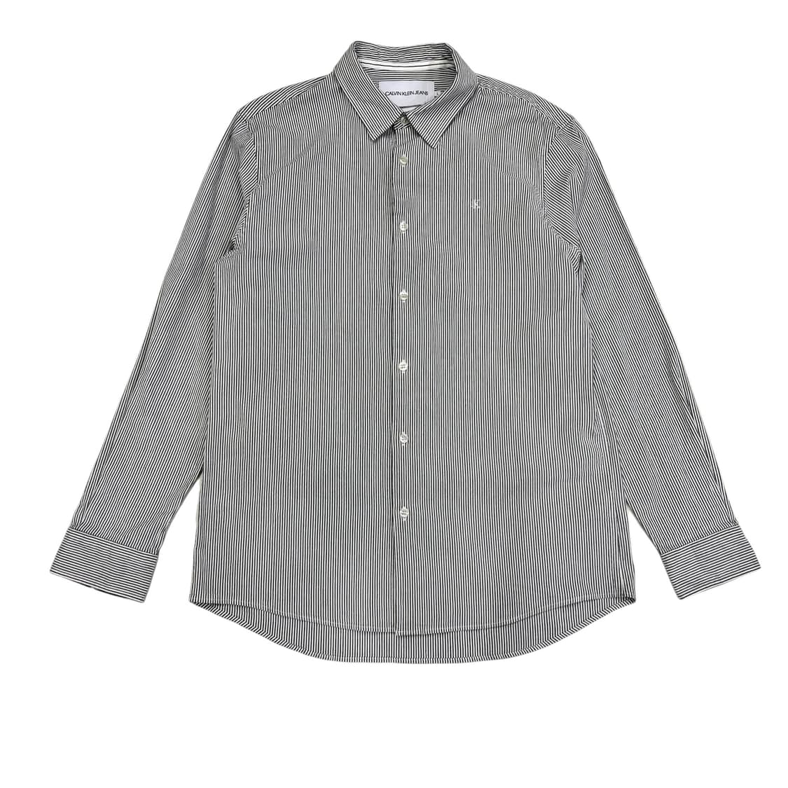 캘빈클라인 레귤러 핏 스트라이프 셔츠 상품이미지1
