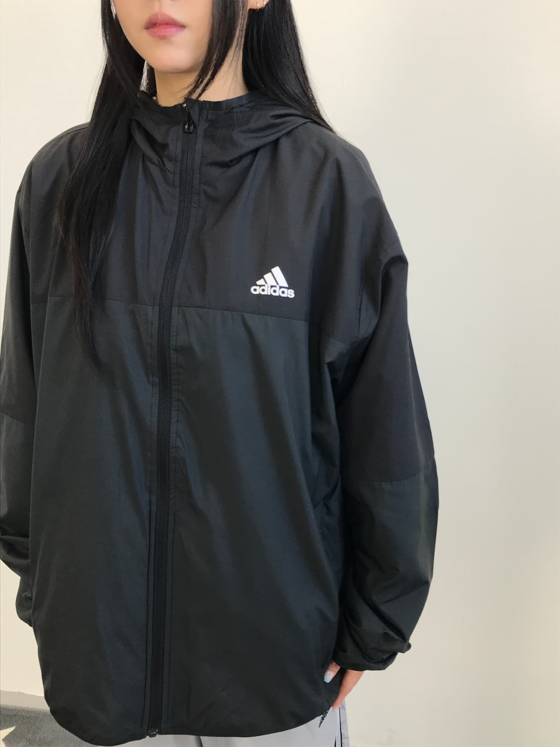Adidas Fleece Lined Windbreaker 상품이미지3