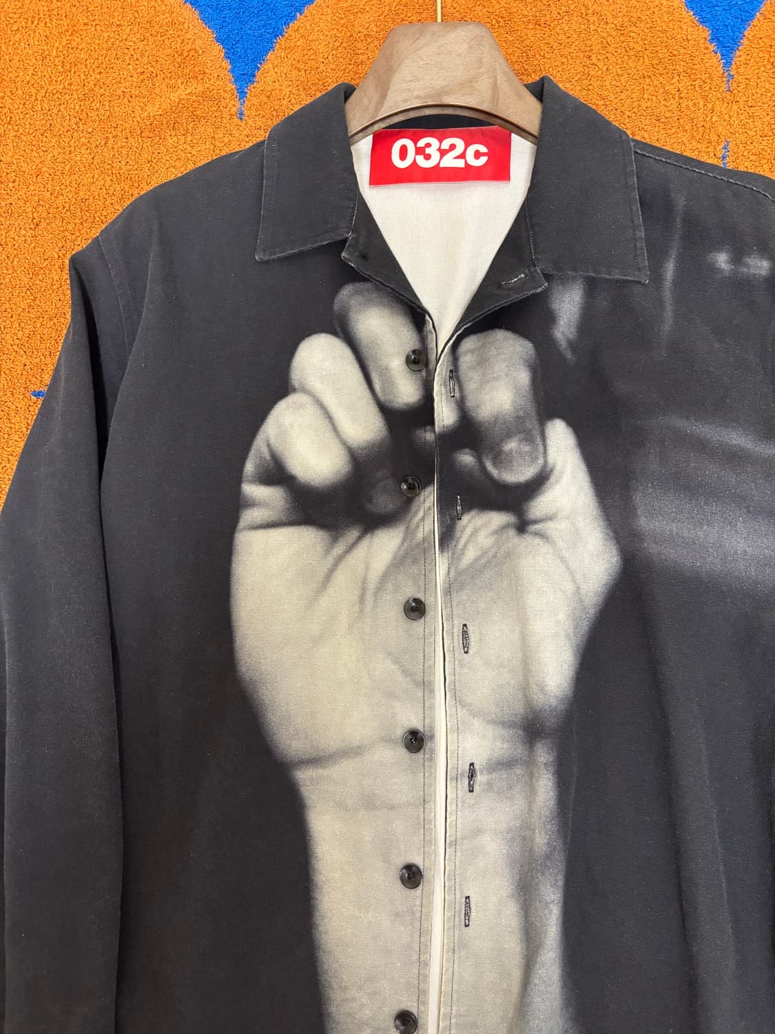 032c 핸드 프린팅 셔츠자켓 From Berlin🇩🇪 상품이미지3