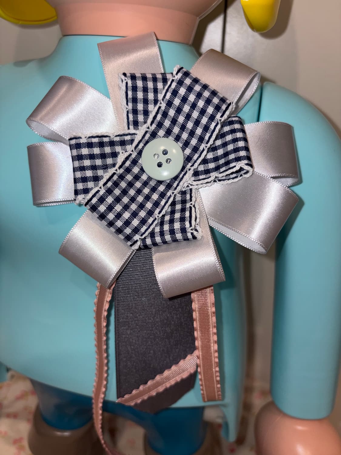 핸드메이드 로제트 넥타이 키링 뱃지 브로치 패션 아이템 상품이미지3