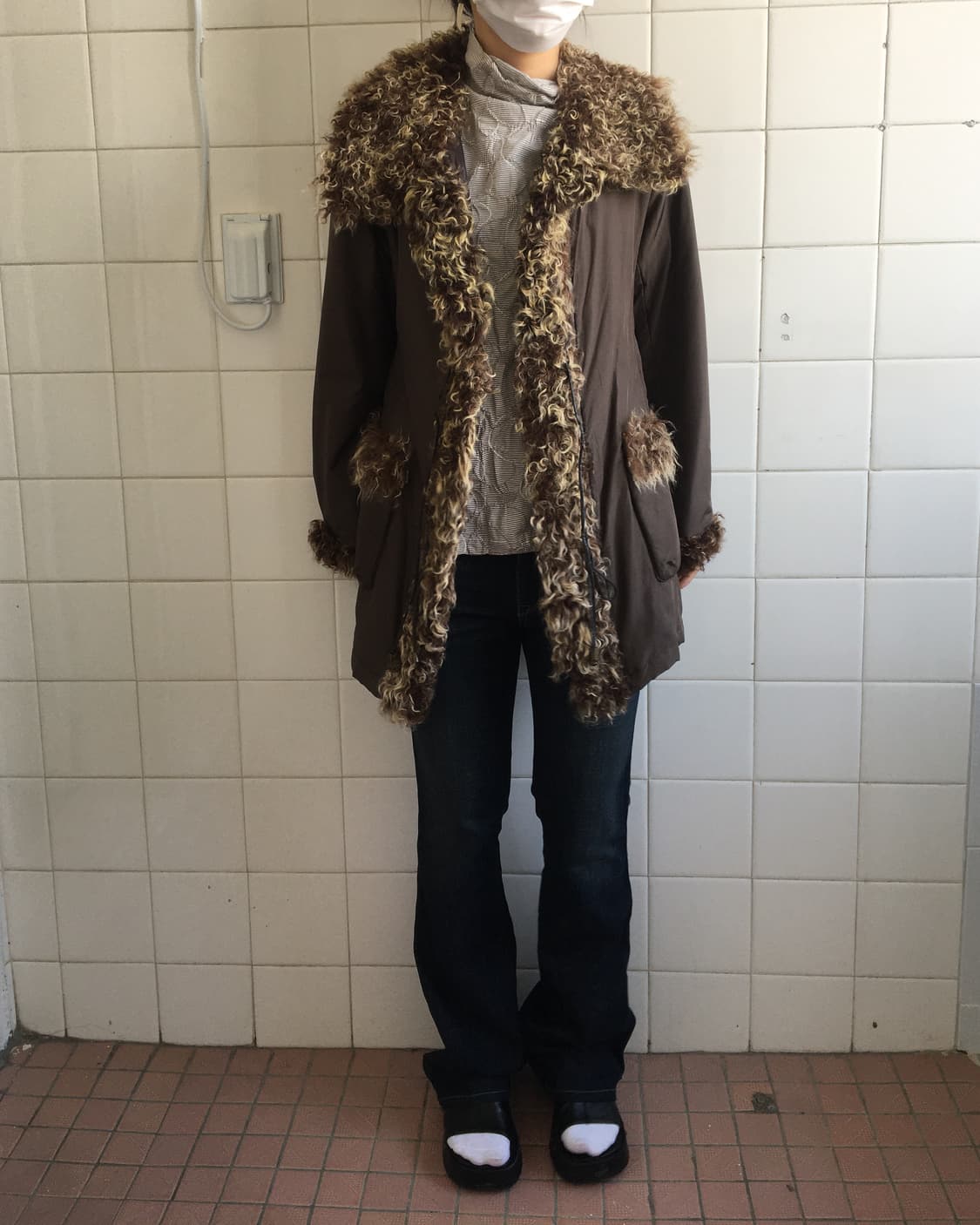Lamb fur layered jacket 상품이미지7