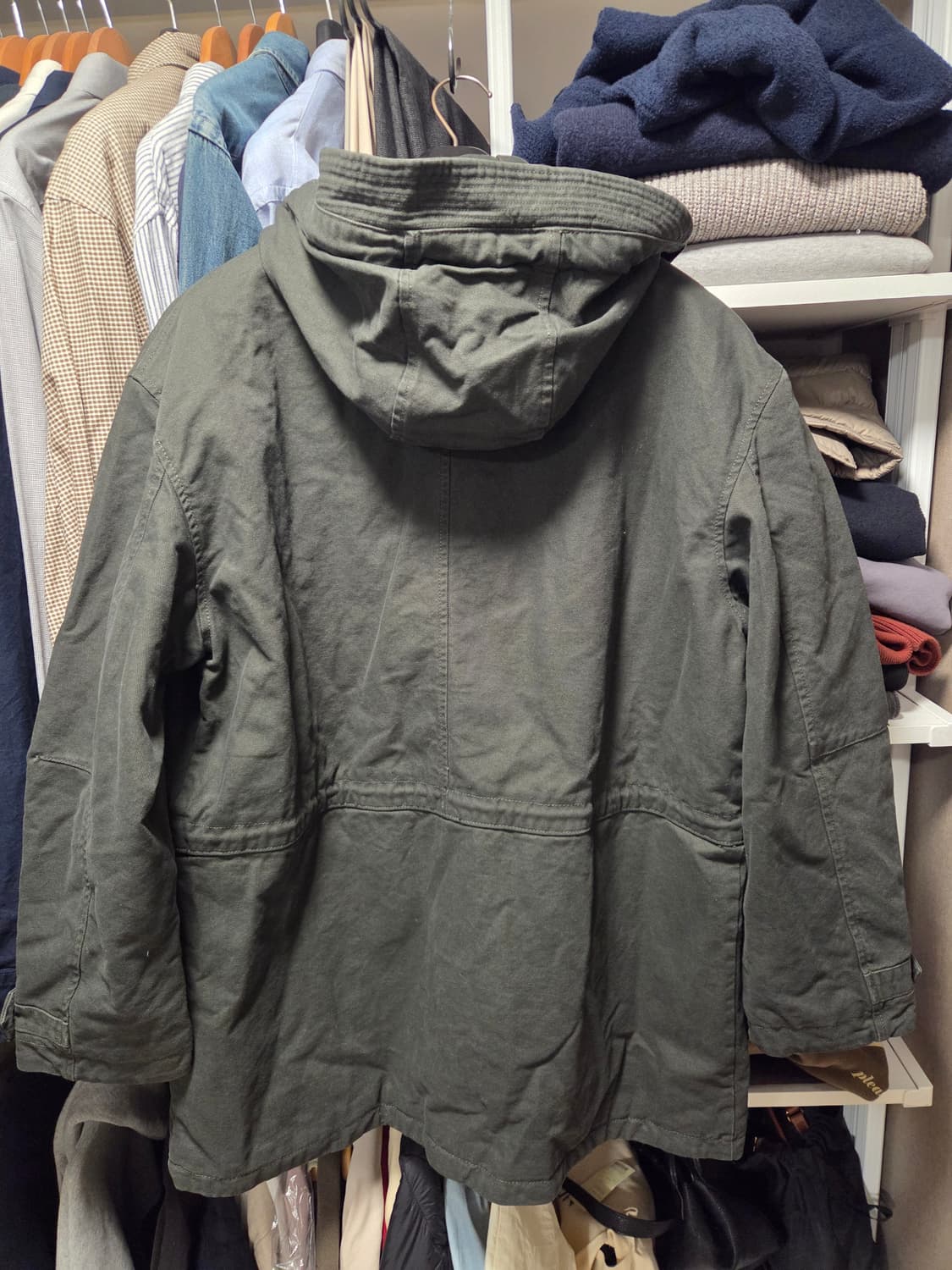 자라 후드 파카 L사이즈(새상품) 상품이미지2