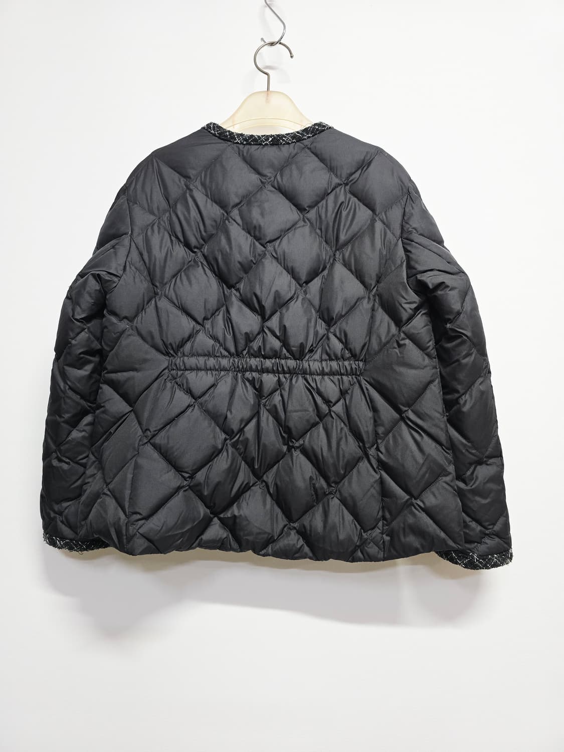 헤지스키즈 블랙 퀼팅 트위드 자켓 상품이미지4