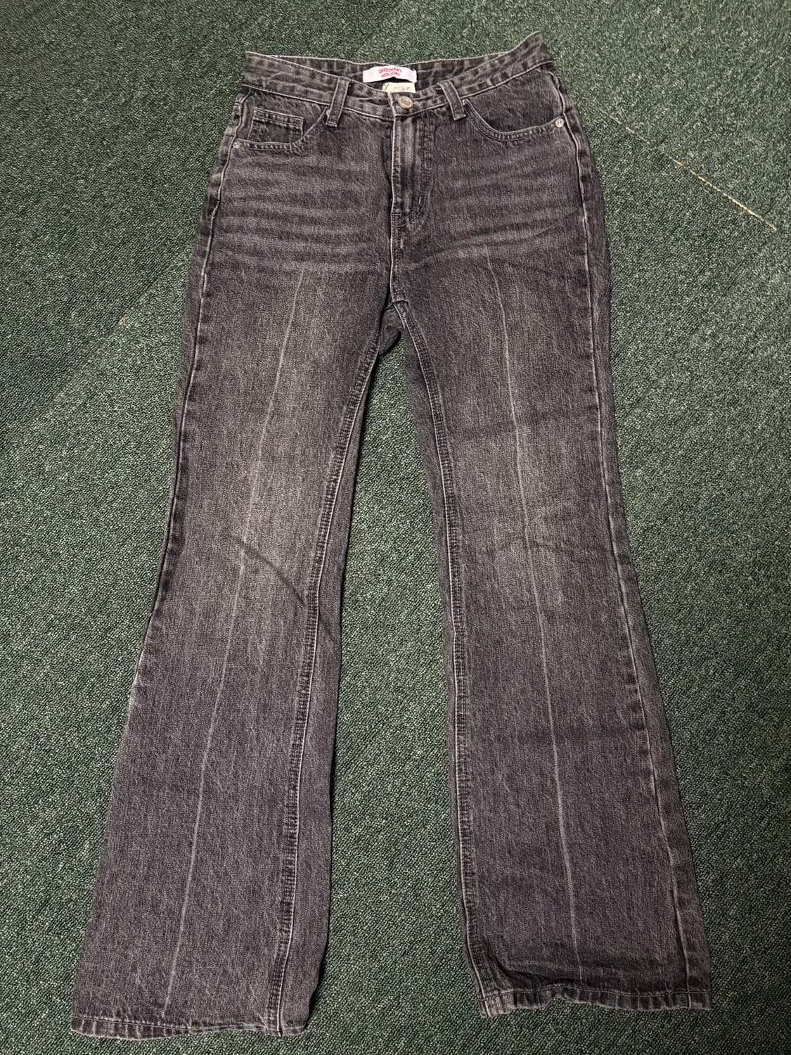 빈티지 흑청 부츠컷 데님 상품이미지2