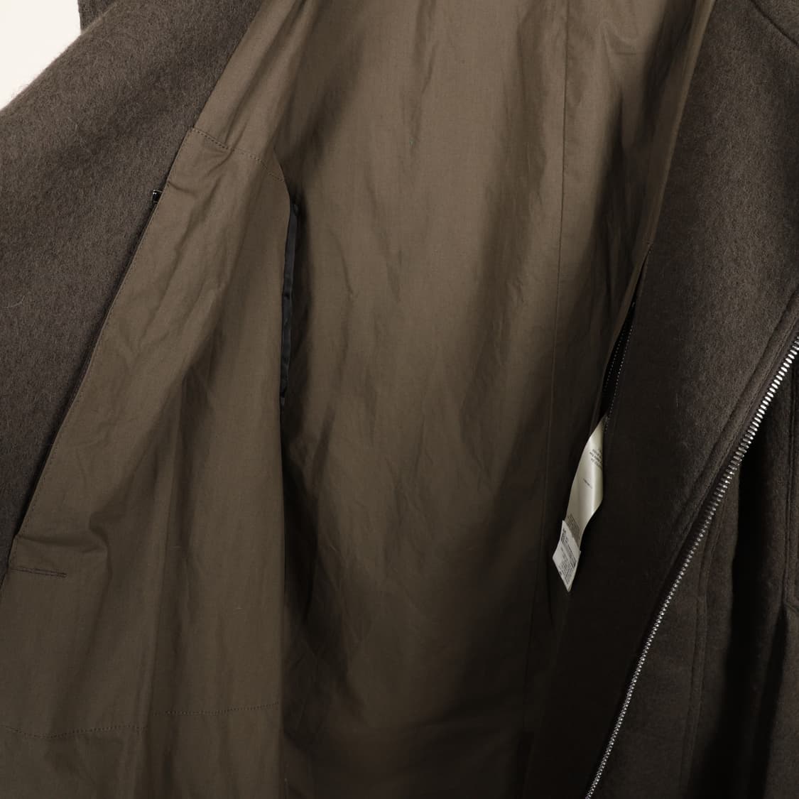 50 / Rick Owens 릭오웬스 몰리노 사선 집업 코트 상품이미지7