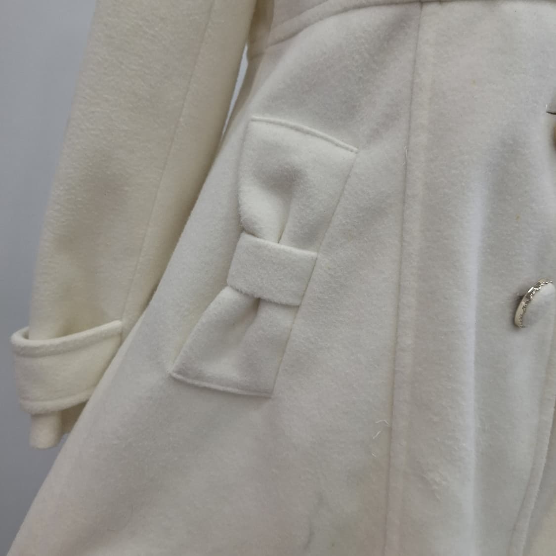 러블리 리본 코트 갸루 히메갸루 라떼갸루 일본빈티지 상품이미지9