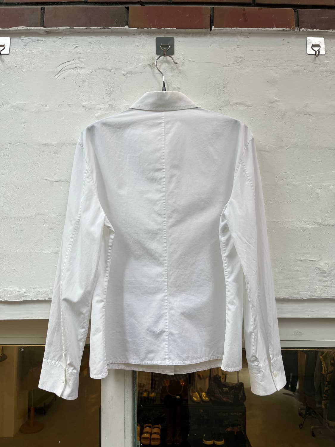 Jil Sander 화이트 긴팔 셔츠 40 상품이미지6