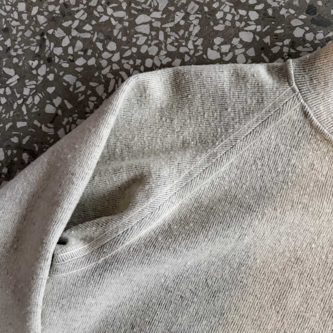 90s 스톤아일랜드 그린와펜 모크넥 니트 상품이미지4