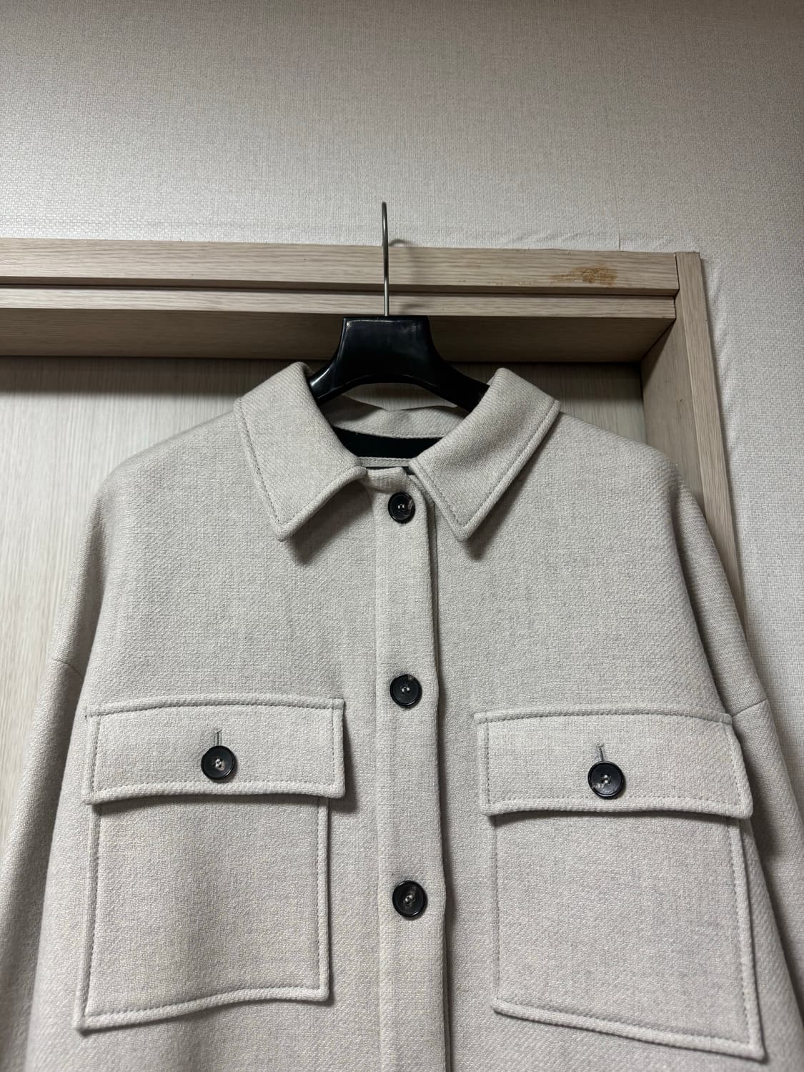 Zara Manteco fabric 여성 울 자켓 상품이미지3