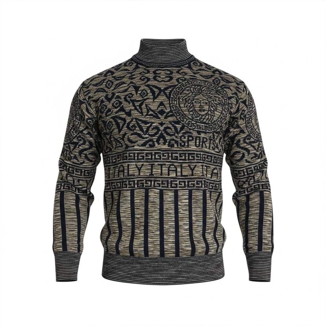 베르사체 V2 하프 폴라 니트 m 상품이미지1