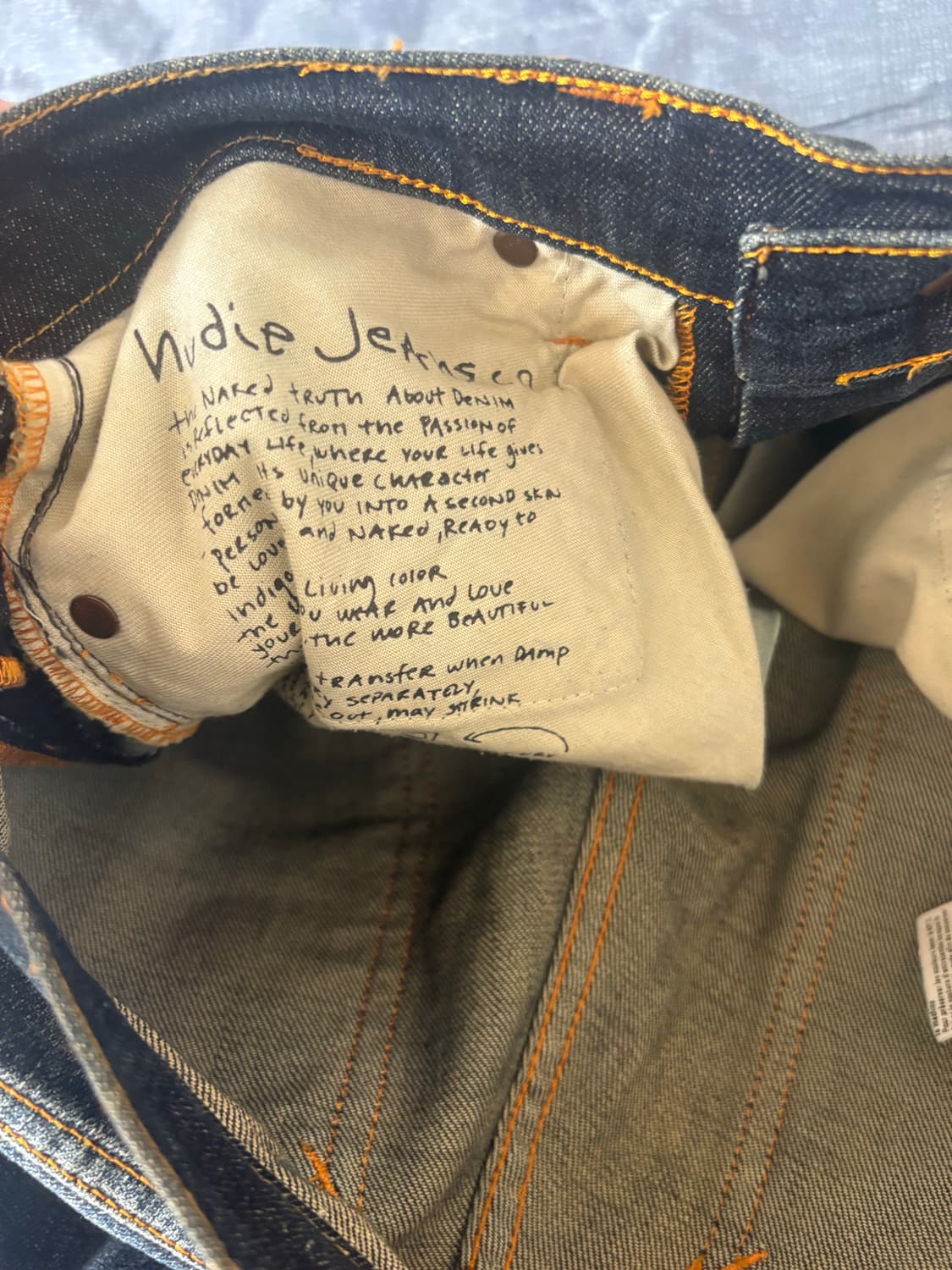 Nudie Jeans Contrast Fade Denim 상품이미지6