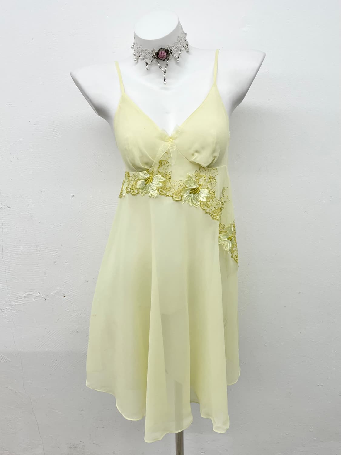 페어리 시어 레이스 슬립 상품이미지1