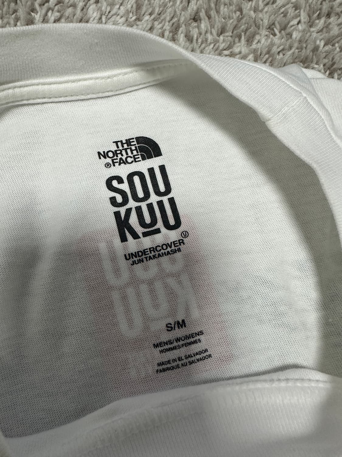 [SM] 노스페이스 언더커버 SOU KUU 화이트 상품이미지3