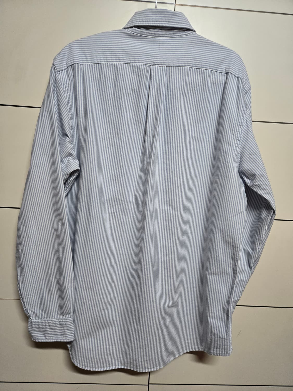 폴로 랄프로렌 신형 블루 스트라이프 옥스포드 셔츠 상품이미지7