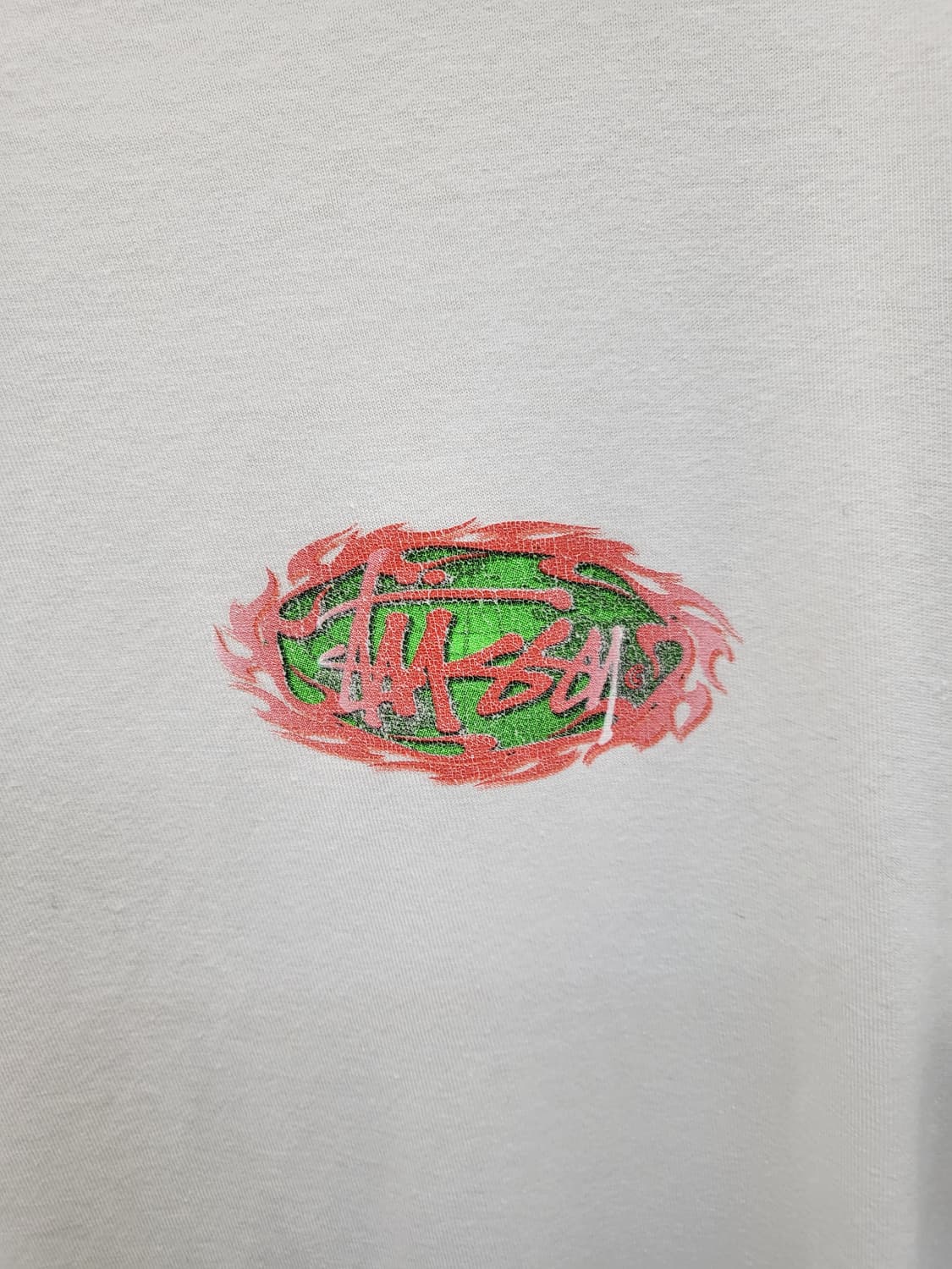 Stussy 스투시 화이트 반팔 티셔츠 상품이미지4