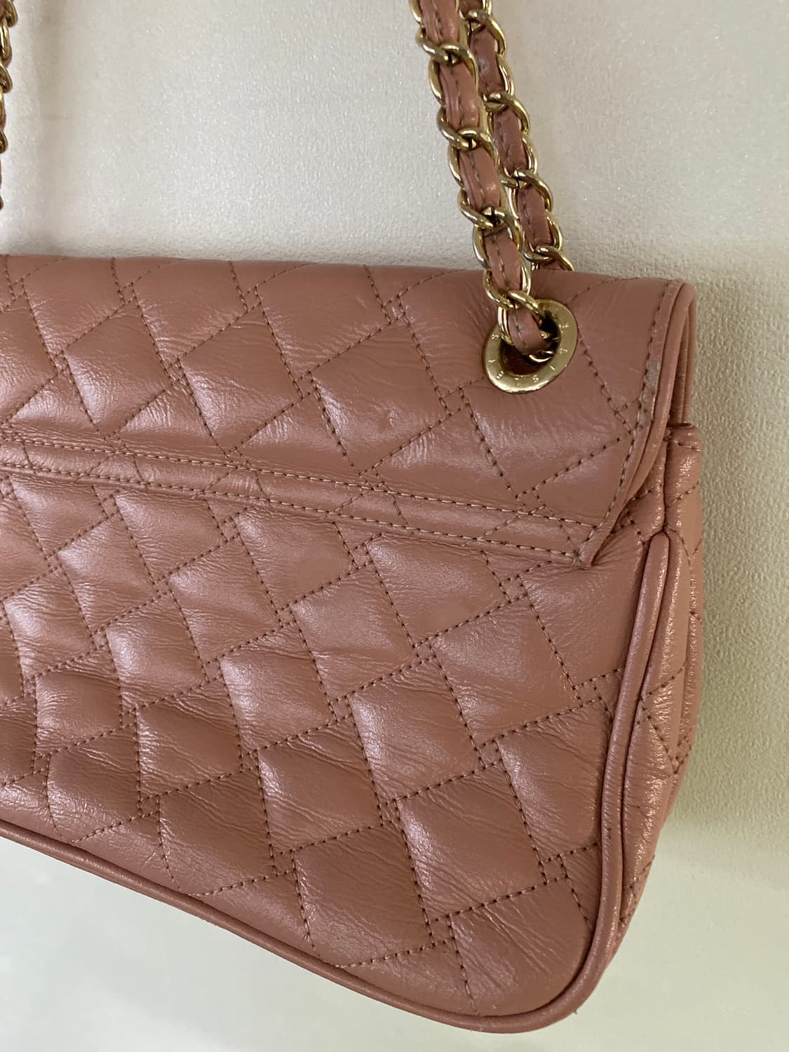 시슬리 퀼팅 체인 가방 핑크 상품이미지7