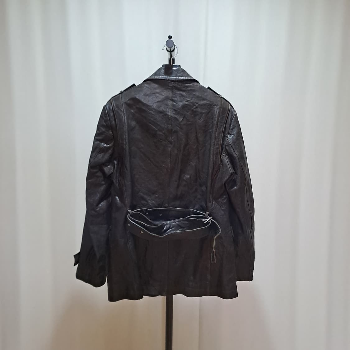 (택포) 지이크 양가죽 벨티드 4포켓 자켓 B100 상품이미지4