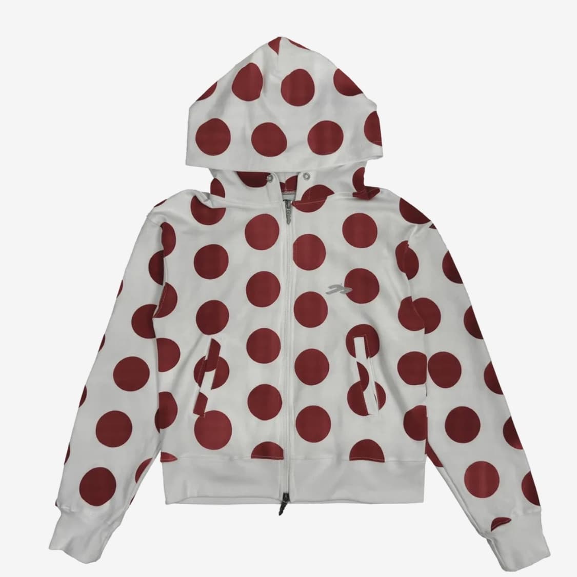 탄산마그네슘 도트 패턴 후드집업 (women) 상품이미지1