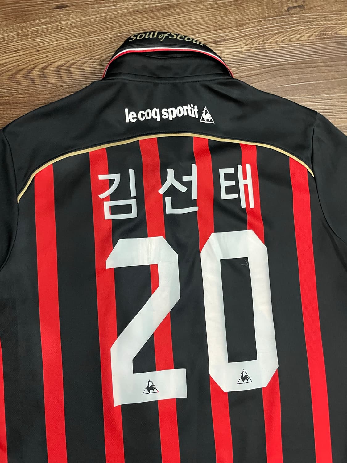 18-19 르꼬끄 FC서울 축구 반팔 홈 유니폼 상품이미지9