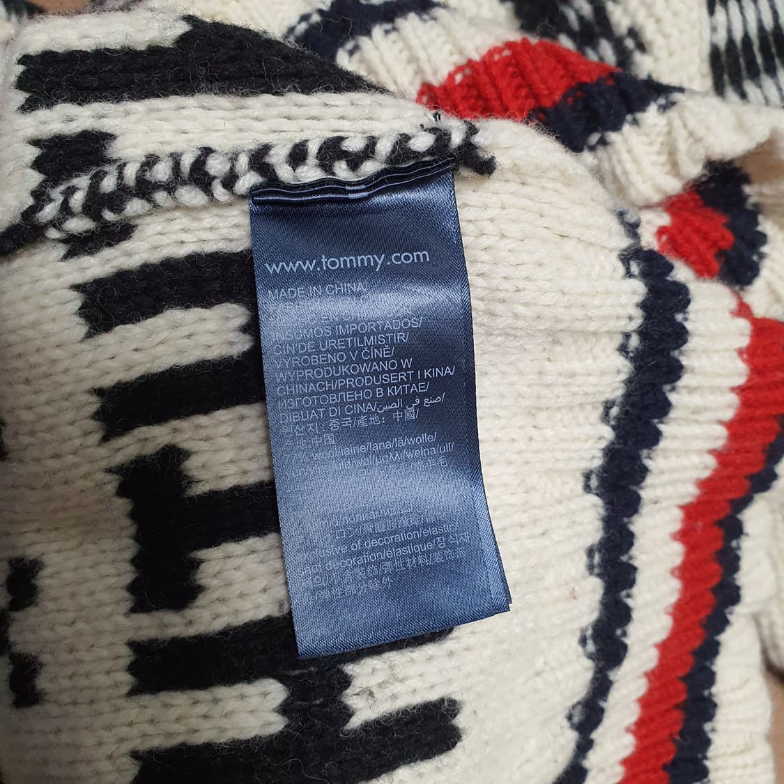 ✨ (바배) 타미 힐피거 넥워머 니트  상품이미지4