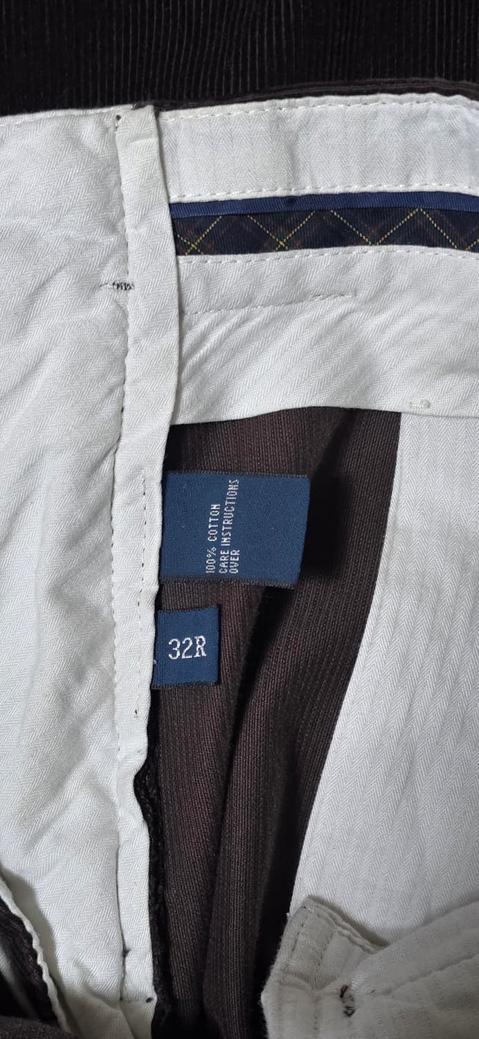 폴로 랄프로렌 남성 코듀로이 브라운 바지 32 상품이미지4