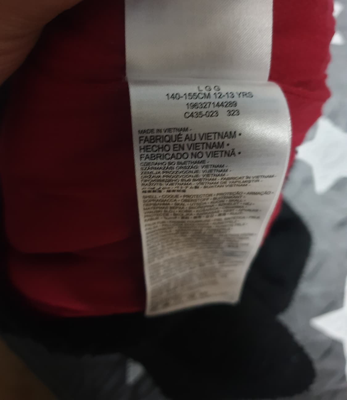 나이키 조던 키즈 자카드 세르파 양털 후드 집업 블랙 (12~13세) 상품이미지4