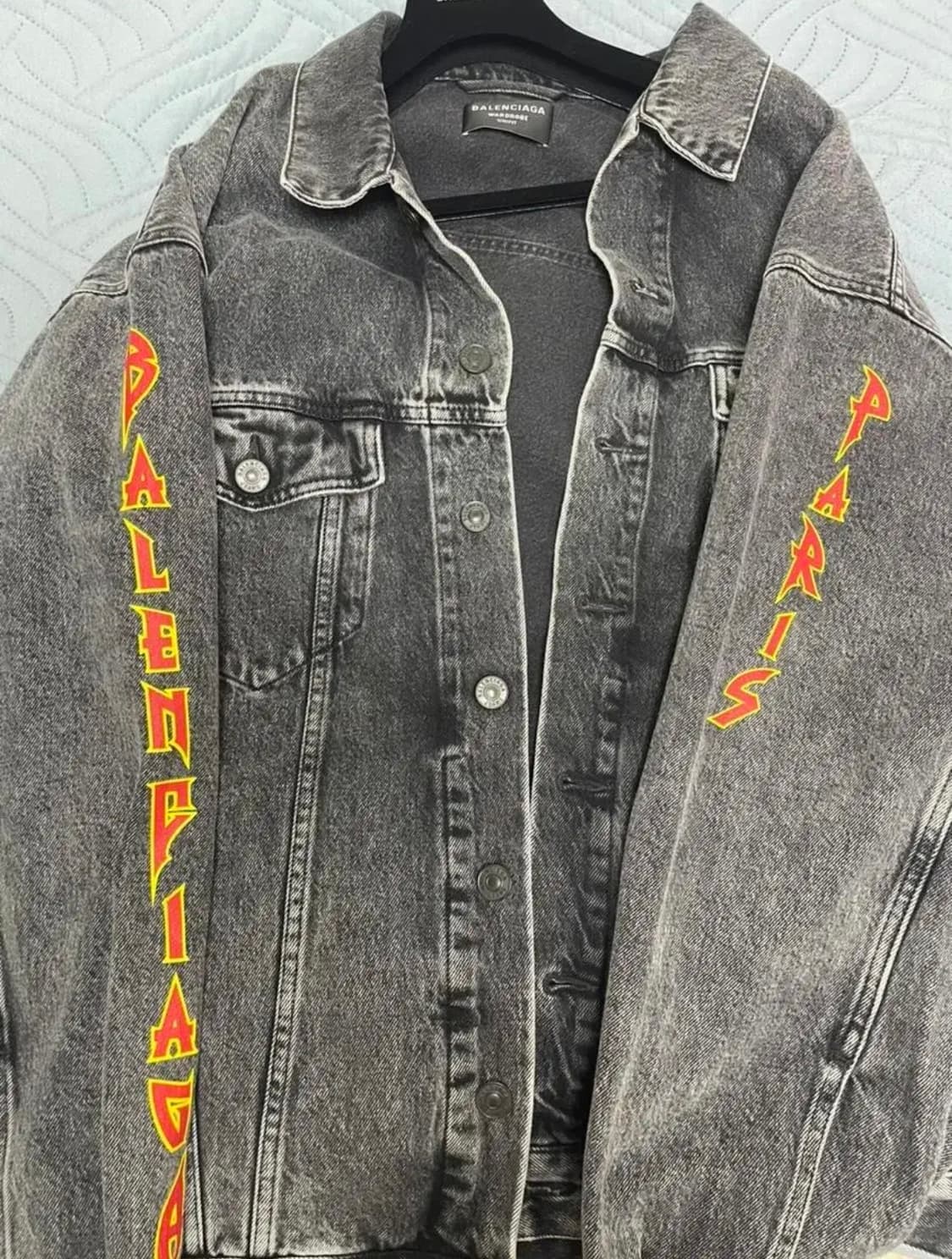 발렌시아가 메탈 데님자켓 상품이미지1