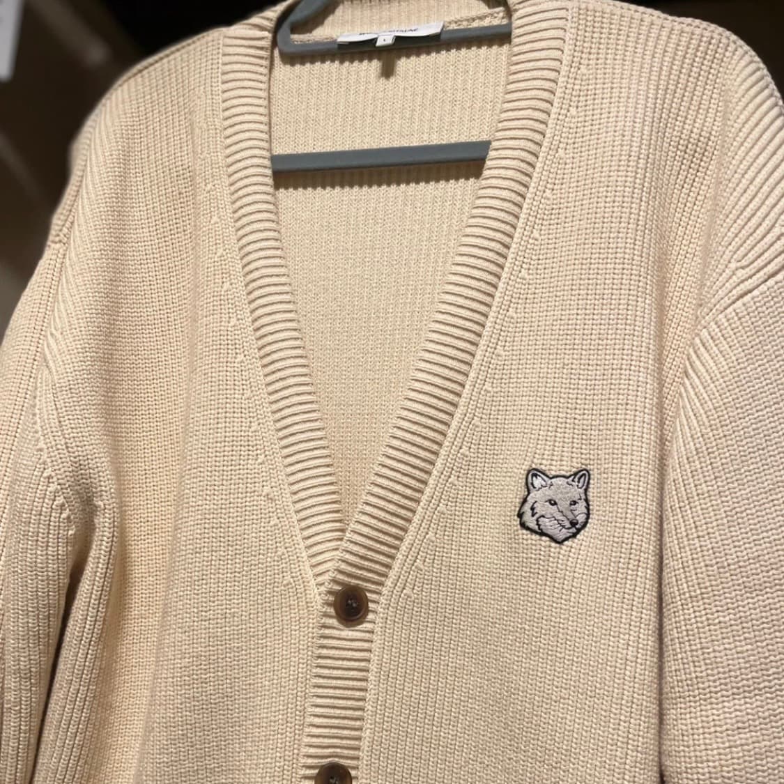정품 메종키츠네 가디건 상품이미지2