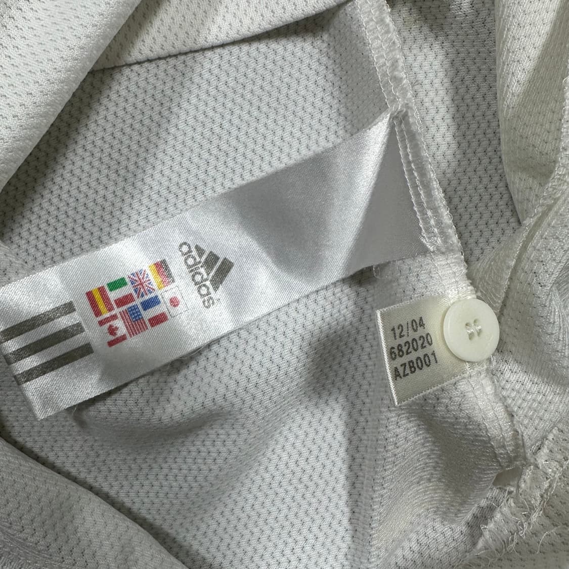 ✨ (바배) 아디다스 올드스쿨 화이트 카라 반팔티 상품이미지4