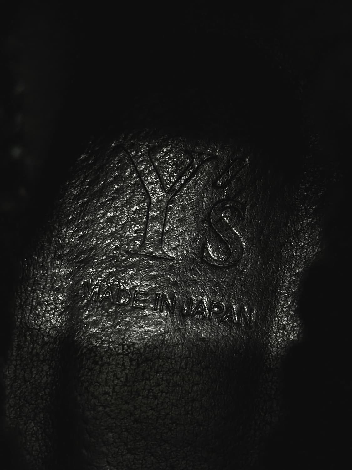 90~00s Y's 요지 야마모토 니트 커프 레이스업 부츠 상품이미지10