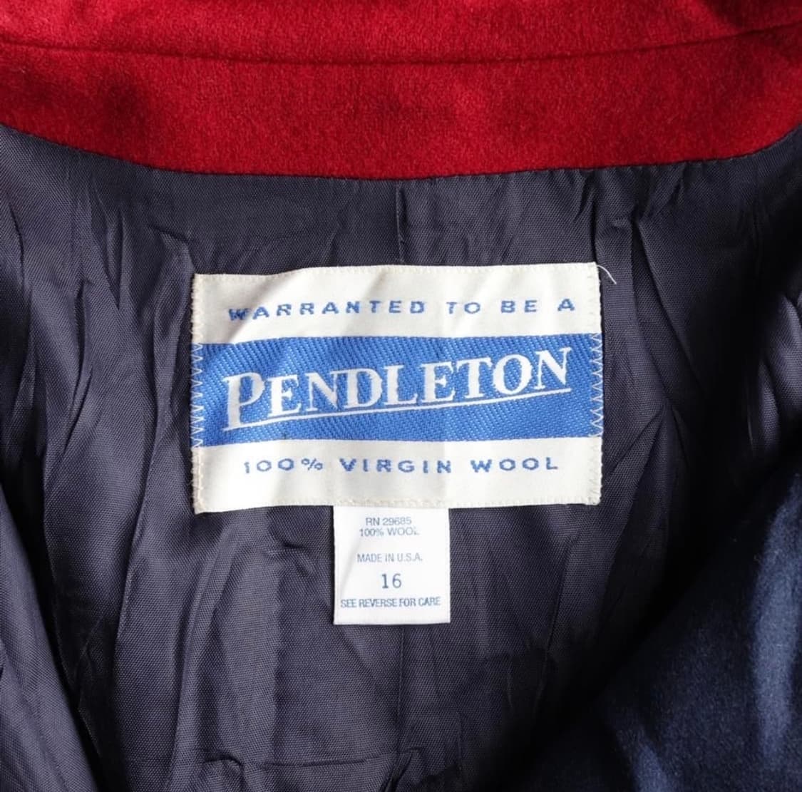 Pendleton 펜들턴 버진 울 코트 XL 상품이미지6