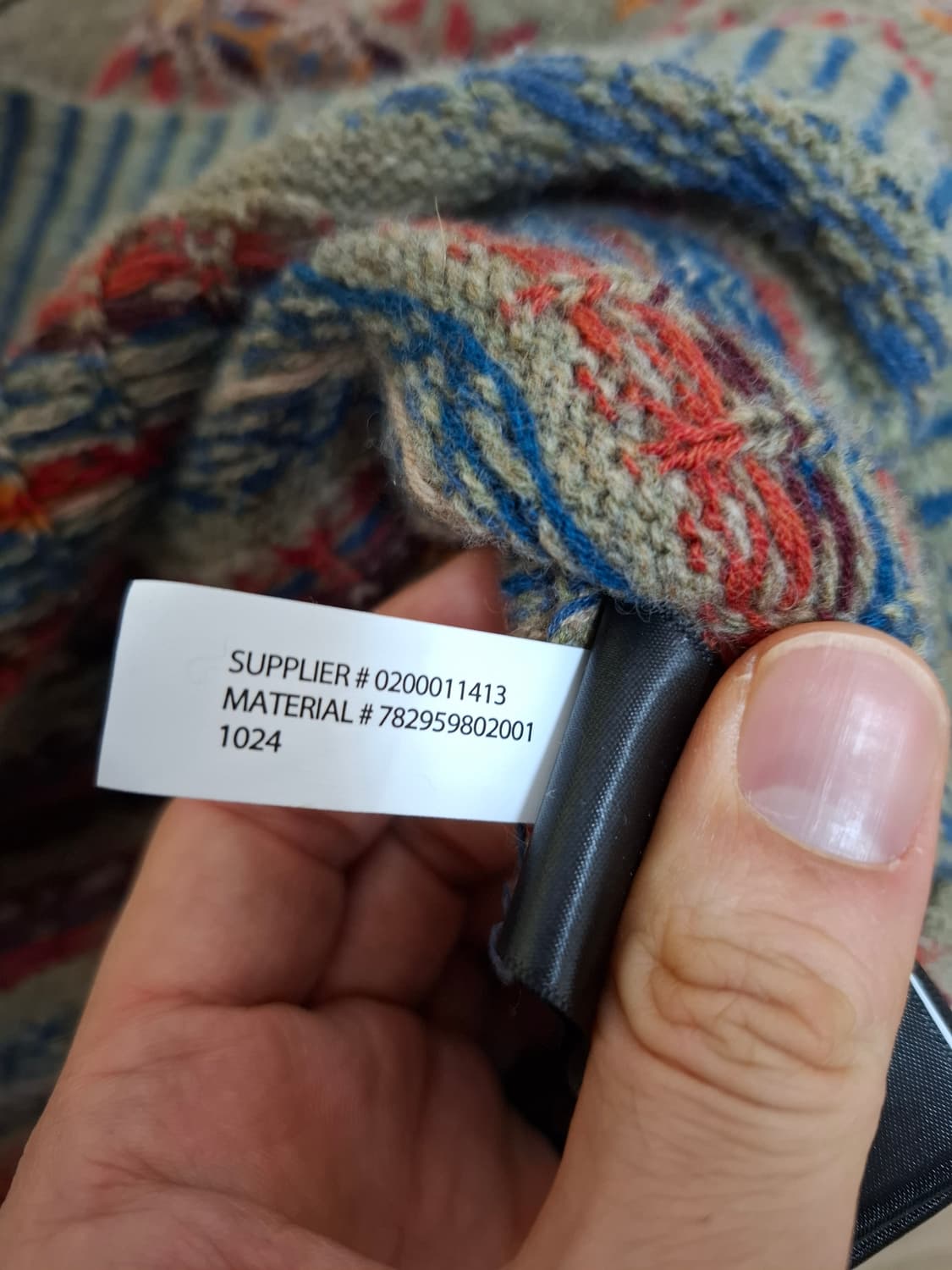 L RRL 더블알엘 페어아일 윙로고 패턴 브이넥 니트 상품이미지8